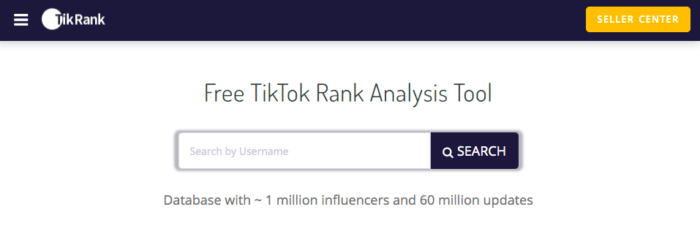 TikRank tool for TikTok