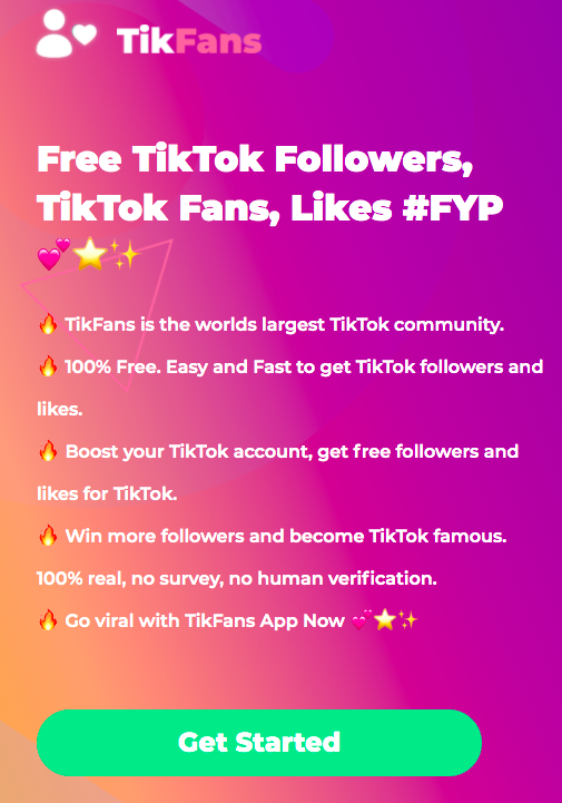 free tiktok followers with tikfans
